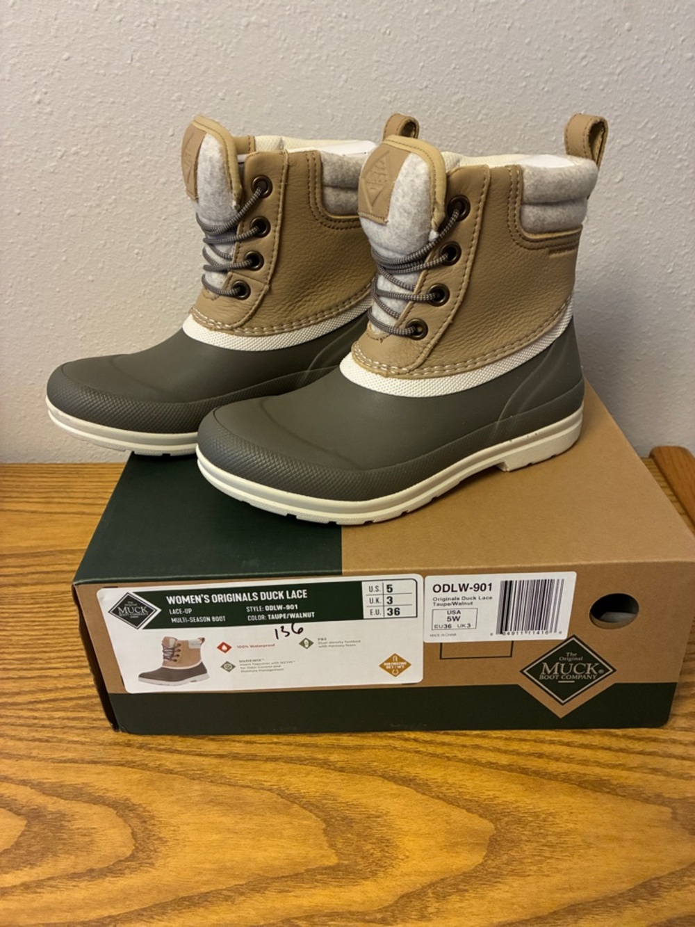 The Original Muck Boot Co. Duck Lace Boots